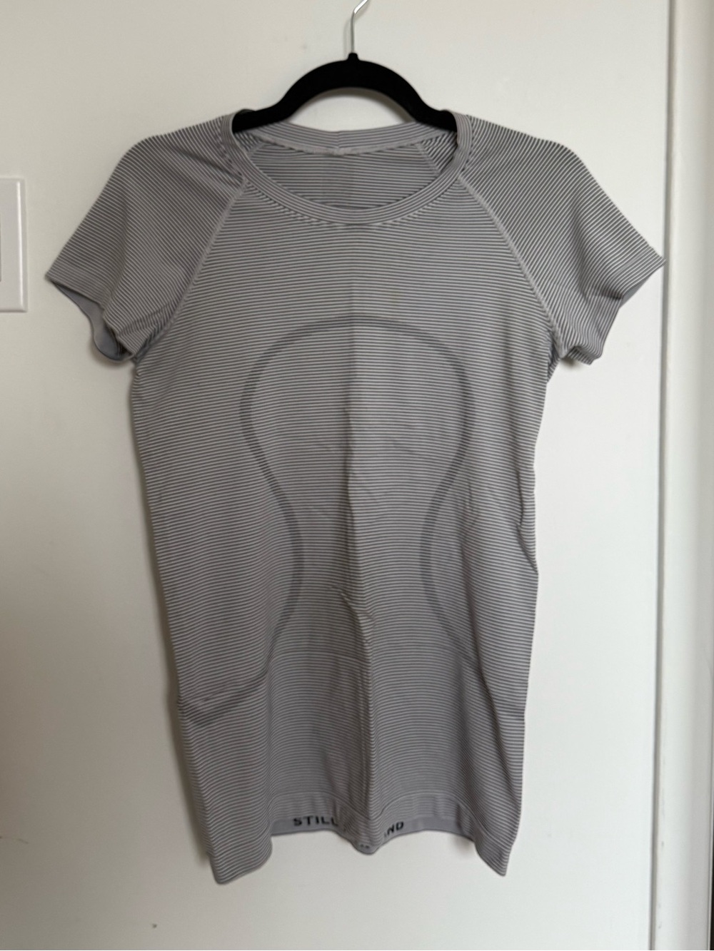 Lululemon Striped Short Sleeve Swiftly Tee